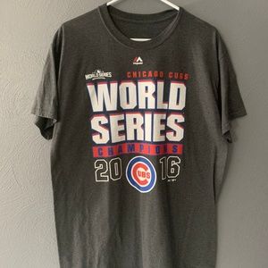Majestic Chicago Cubs 2016 World Series T-Shirt